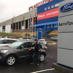 My all new Russian Wheels, 2017 Ford Kuga, the first Russian car bought new from a Ford Dealer.

Kuga range a bit different to the UK.  This one is