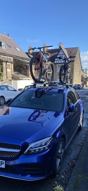 Mercedes cla best sale bike rack