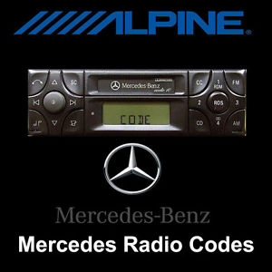 Free radio unlock codes | Electronics and Audio | Page 6 | MBClub UK -  Bringing together Mercedes Enthusiasts