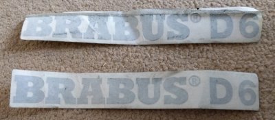 Brabus decal