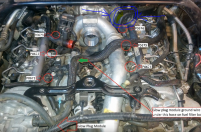 Mercedes a class glow plug deals light