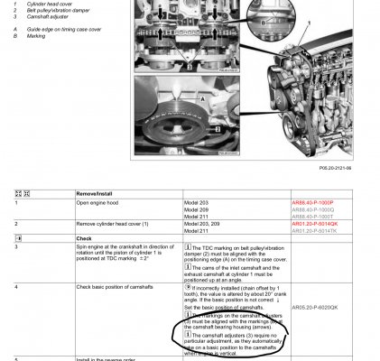 Mercedes m271 2024 timing chain replacement