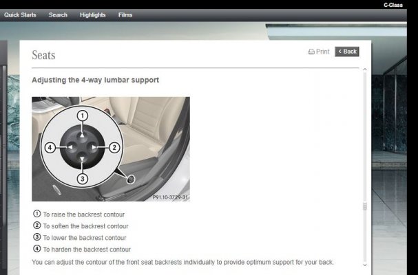 Lumbar discount support adjustment