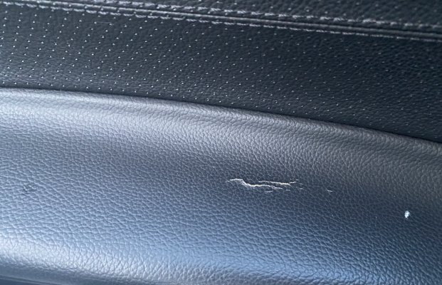 Vinyl seat repair.  Mercedes-Benz Forum