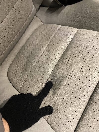 Vinyl seat repair.  Mercedes-Benz Forum