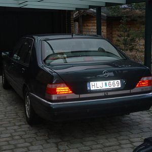 My previous MB cars - S203 C320 Cdi + W211 E55 + dads W140 S600 L