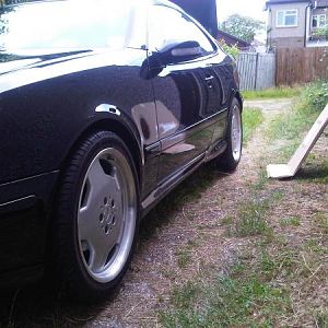 My W208 CLK - AMG SPEC w/ Red + Black Leather Interior