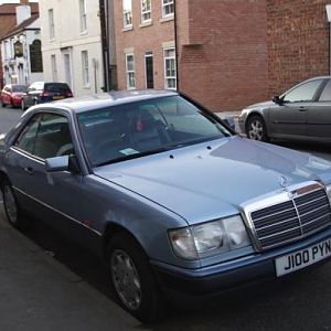 My first Mecedes 1993 W124 Coupe