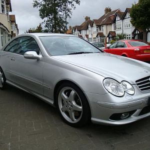 FACELIFT CLK55 AMG COUPE