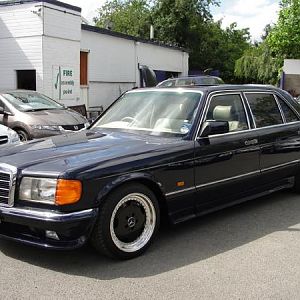 W126 500SEL Carat Duchatelet / AMG