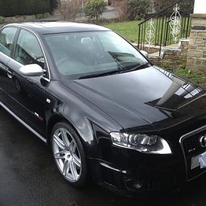 AUDI RS4 MTM PEARLESCENT MET BLACK