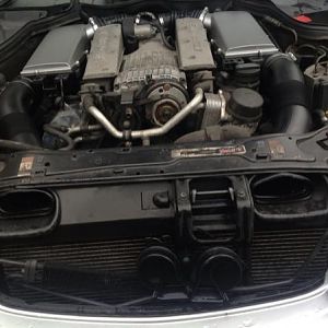 Sl55 intake