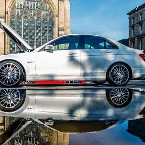 Late 2013 Diamond White C63 AMG