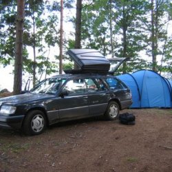 Wild Camping in Sweden - 200TE M111 16v