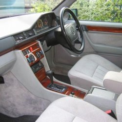 E300D interior at 208,000 miles