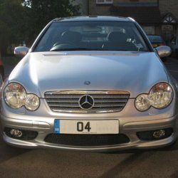 AMG front bumper mod