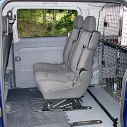 Rear 'comfort' seating (one removed)