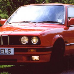 BMW 325i Touring - very scarey in the wet.