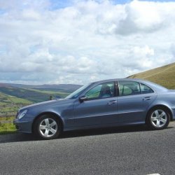 E320 CDI 2003 at Edale