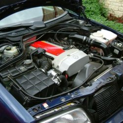 Engine bay.