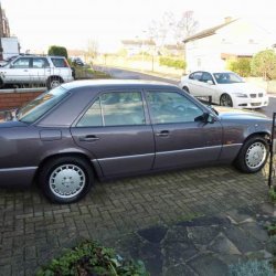 Car just about fits the driveway