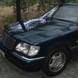 My fathers, de-badged, 1999 S600 L in a dark green metallic + 2-tone leather. Lovely car. Really big and seriously confortable.