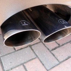 BRABUS Exhaust With Twin Tailpipes