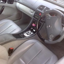 Birds eye maple steering wheel, door handles and gears shift. Chrome shift surround, foot pedals and door pins. Custom dash.