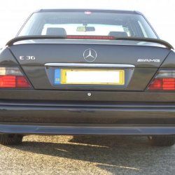 W124 E36 AMG saloon with grey leather, factory AMG bodykit,electric sunroof, electric heated seats, cruise control, air conditioning, outside temperat