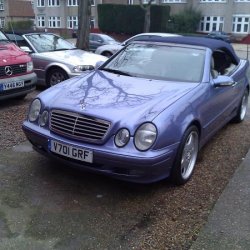 mercdes clk w2308