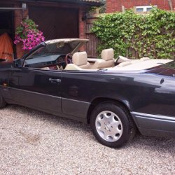 My old E320 cabrio now gone......