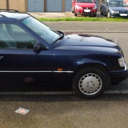 Front of car just after a polish