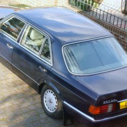 My current car, a 1991  560SEL with approx. 116k miles on the clock. A little neglected but I'm slowly trying to restore her to her former glory.