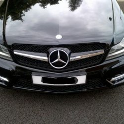 added new sl grill and removed the grey slat grill that comes as standard with the sports plus