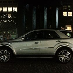 ML63 AMG in Brindley Place, Birmingham