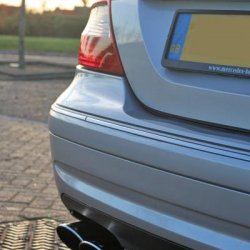 CLK55 AMG Rear Exhaust