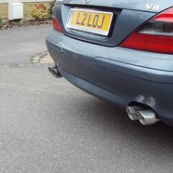 Side view of new exhaust just fitted - 09.03.2013
- sounds awesome