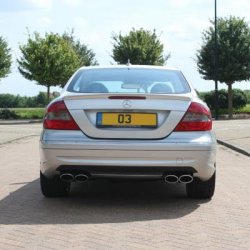 OEM CLK63 AMG Quad Exhaust