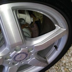 AMG 19" 5 spoke, 8.5J front, 9.5j rear