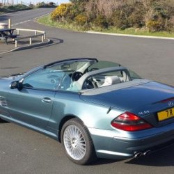 Rare Aegean Blue, with Two Tone Grey Leather