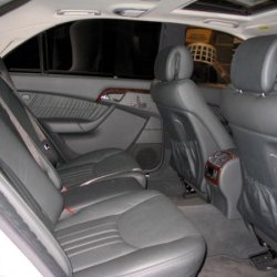 S55 Rear Interior