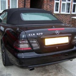 Smoked rear lights (LED)