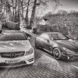 C350 Coupé & SLK55 AMG