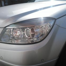 Osram diadem chrome in the indicators so no yolk