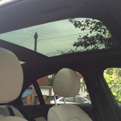 Panoramic sunroof