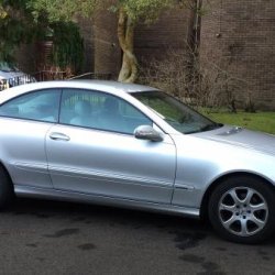 CLK 8 Years sterling sevice traded in for E Class Coupe