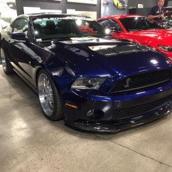 Mustang with 1250 bhp at flywheel. Shelby factory, Las Vegas