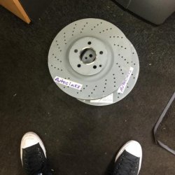 New front discs