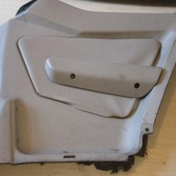 C124 Driver side (RHD) rear panel - cream leather