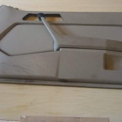 Driver door (RHD) Panel - cream leather